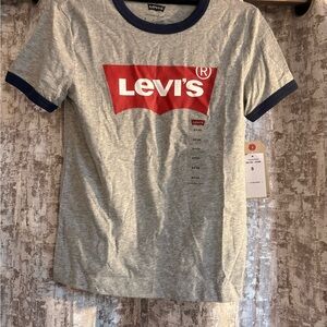 Child’s Levi's Gray and Red Logo T-Shirt